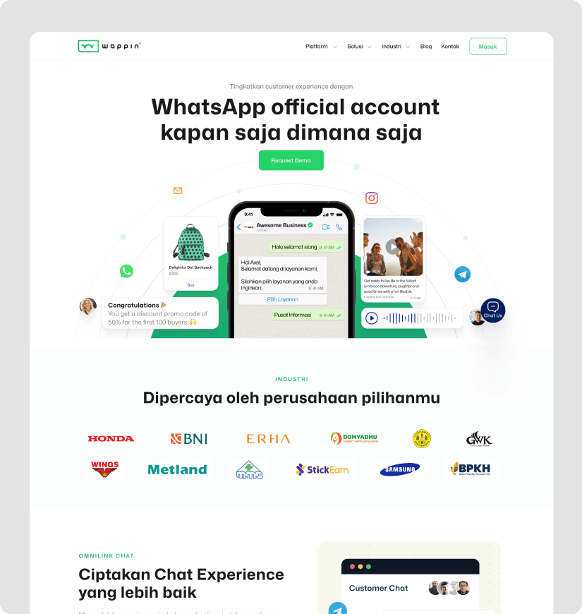 Wappin - Landing Page